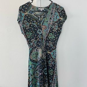 vintage nieves lack mini dress sz 4